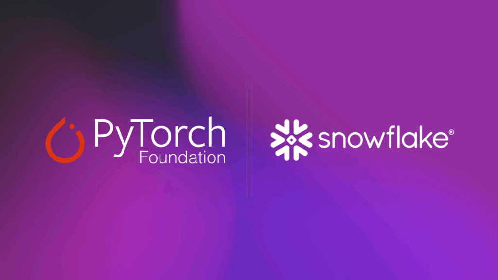 PyTorch Foundation Premier Member Snowflake